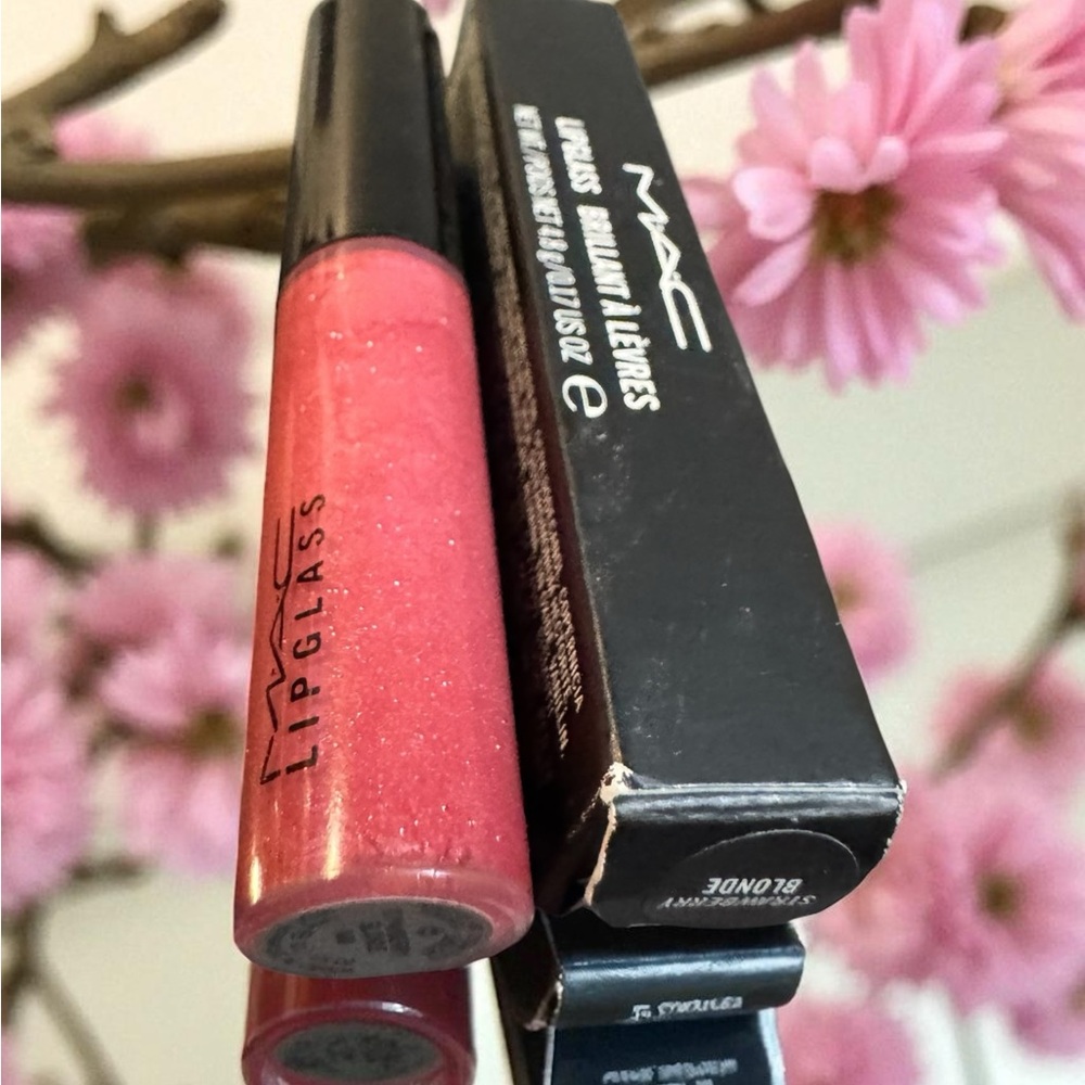 MAC STRAWBERRY BLONDE LIPGLASS. LIMITED EDITION. NEW IN BOX. - Picture 11 of 11